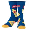 thumbnail image 1 of Cool Socks Novelty Crew Socks Men's Women's, French's Mustard, Graphic Print, Large, 1 of 6
