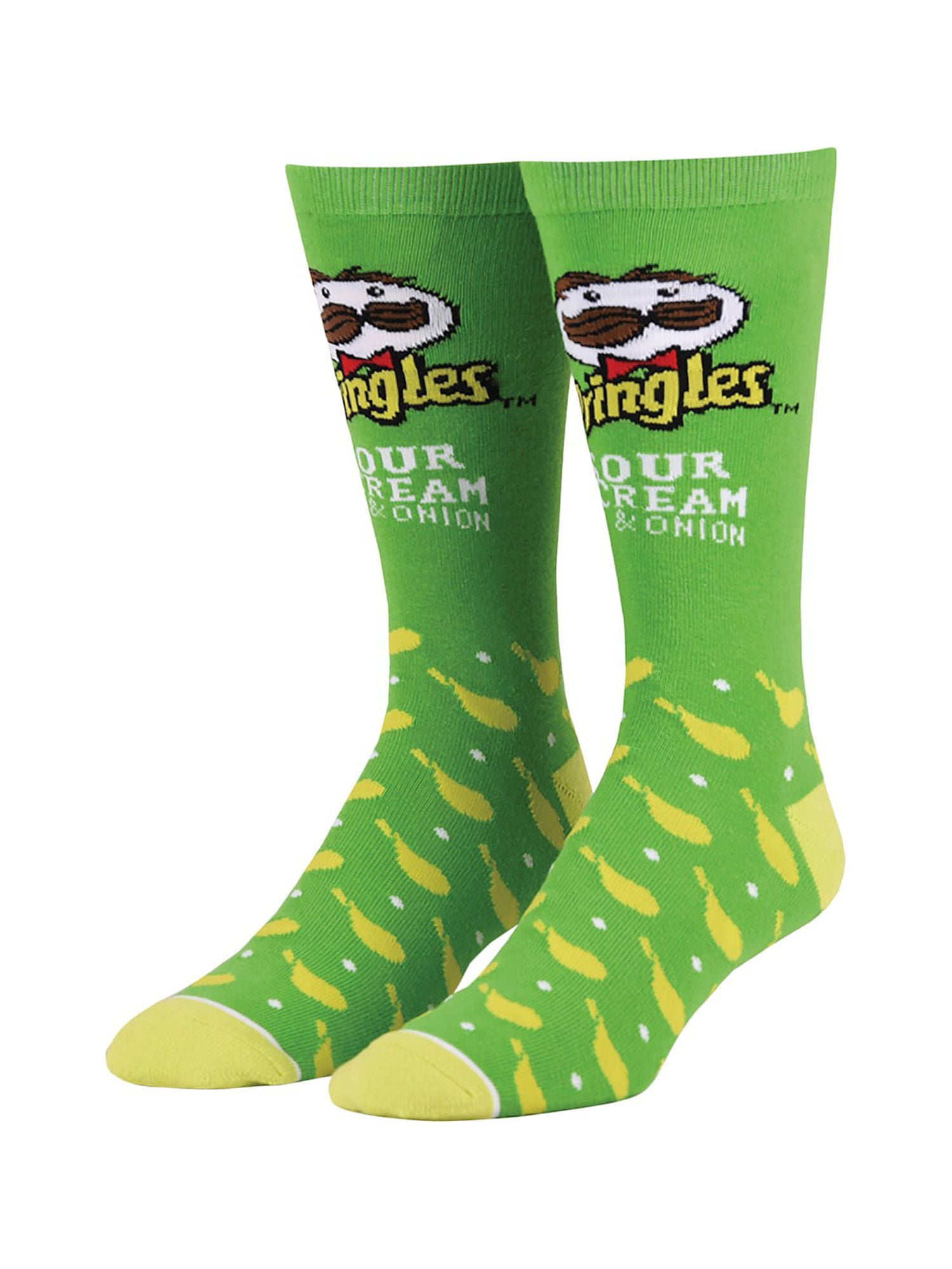 Cool Socks Novelty Crew Socks Men's Women's, Pringles Chips, Graphic ...