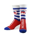 thumbnail image 1 of Cool Socks Novelty Crew Socks Men's Women's, Republican, Graphic Print, Large, 1 of 1