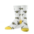 thumbnail image 1 of Cool Socks Novelty Crew Socks Women's Bumblebees, Bees, Graphic Print, Large, 1 of 4
