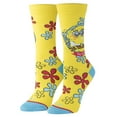 thumbnail image 1 of Cool Socks Novelty Crew Socks Women's SpongeBob Baby Bob, Graphic Print, Large, 1 of 6