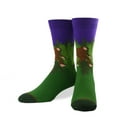 thumbnail image 1 of Cool Socks, Novelty Unisex Crew Socks, Sasquatch Big Foot, Graphic Print, 1 of 3