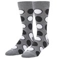 thumbnail image 1 of Cool Socks Oreo Cookies Heather Fun Print Novelty Crew Socks for Men, 1 of 6