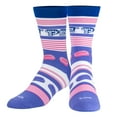 thumbnail image 1 of Cool Socks, Pez Candy, Stripes, Mens Womens Crew, Funny Graphic Print, Large, 1 of 6