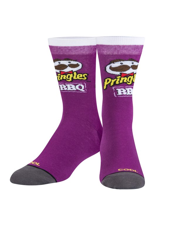 , Pringles BBQ Chips, Mens Womens Crew, Funny Graphic Print, Large