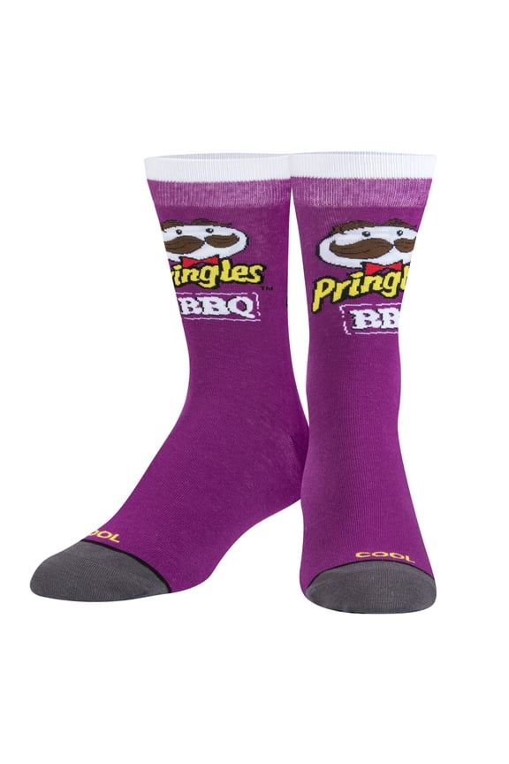 , Pringles BBQ Chips, Mens Womens Crew, Funny Graphic Print, Large