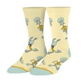 thumbnail image 1 of Cool Socks Squidward Crew Sock Official SpongeBob Squarepants Nickelodeon 90s Cartoon Big Kids Size, 1 of 1