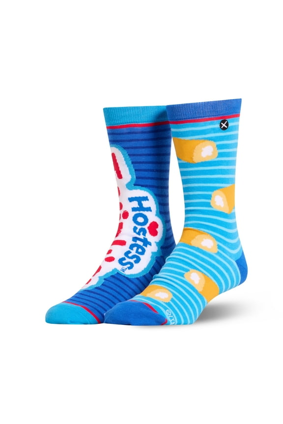 Cool Socks Twinkies Split Crew Socks Size Large for Men & Women Official Snack Graphic Comfy