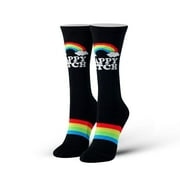 Cool Socks Unisex Socks Size 5-11, Happy Bitch Rainbow