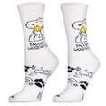 thumbnail image 1 of Cool Socks, Women's Snoopy & Woodstock, Peanuts Comic Strip, Charlie Brown Character, 1 of 6