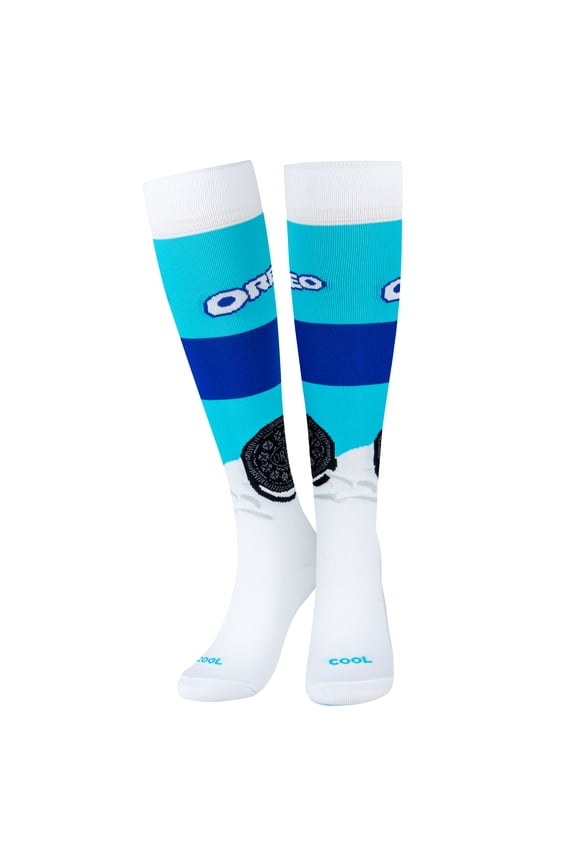 , Womens, Knee High Compression Socks, Oreo Cookies Print