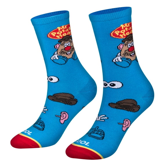 Cool Socks for Kids, Mr. Potato Head Game, Crazy, Soft, Funny, 7-10 Years