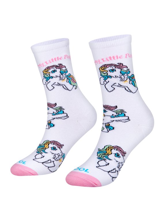 – My Little Pony Crew Socks for Kids 7–10 Years – Fun Cartoon Gift, Colorful Everyday