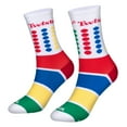 thumbnail image 1 of Cool Socks for Kids, Twister Game, Crazy, Soft, Funny, 7-10 Years, 1 of 6