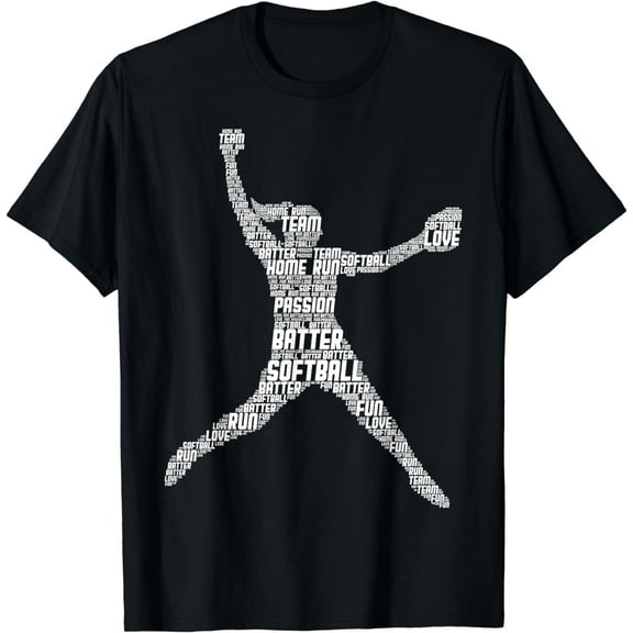Cool Softball Apparel & Gift Ideas Softball Girls Women T-Shirt