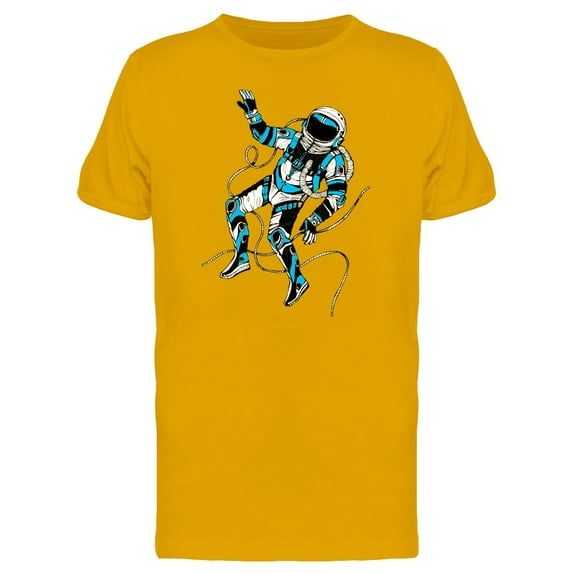 Cool Space Astronaut Doodle Tee Men's -Image by Shutterstock