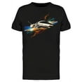 thumbnail image 1 of Cool Spaceship On Flight T-Shirt Men -Image by Shutterstock, Male Medium, 1 of 2