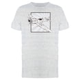 thumbnail image 1 of Cool Spitfire Plane Sketch Tee Men's -Image by Shutterstock, 1 of 2