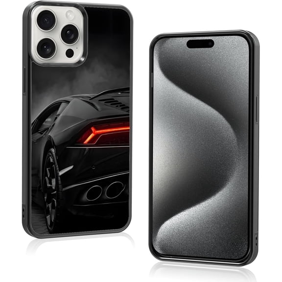 Cool Sport Car Phone Case for iPhone 15 Pro Max Case for Men Teen Boys Kids Boys - 6.7Inch