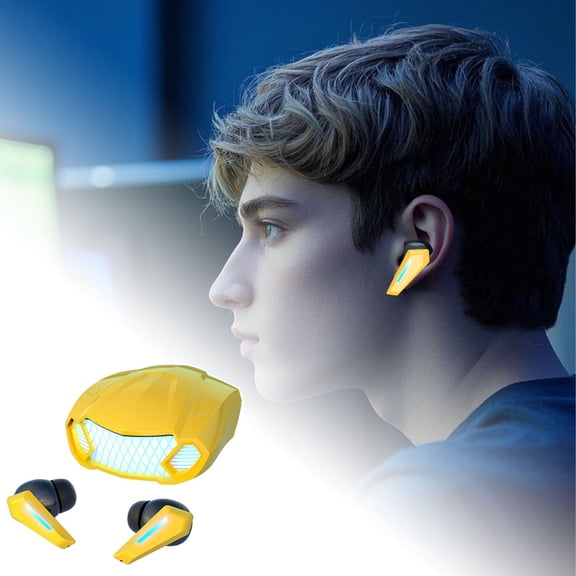 Cool Sports Car Design Wireless Gaming Headset with Immersive 52 Mode for Hyper Realistic Audio Experience