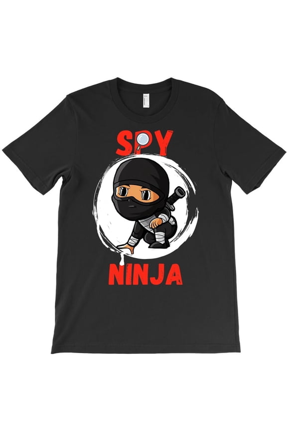 Cool Spy Gaming Ninjas Funny Gamer Boy Girl Kids Spy Ninja G101 Unisex T-Shirt, Up to 5XL