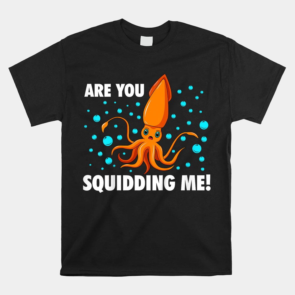 Cool Squid Zoologist Octopus Fish Shirt