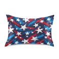 thumbnail image 1 of Cool Star Pattern Pillowcase King Size 40''x20'' Satin Double-Sided Print Soft Wrinkle Resistant, 1 of 9