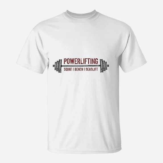 Cool Statement Powerlifting Gym Workout Lifting TShirt - Walmart.com