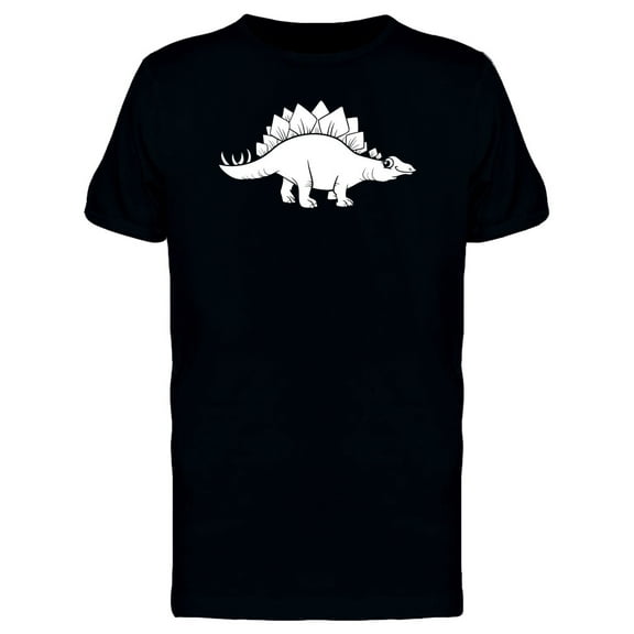 Cool Stegosaurus Dinosaur Doodle Tee Men's -Image by Shutterstock