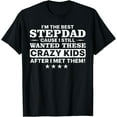 thumbnail image 1 of Cool Stepdad For Men Father Step Dad Parenthood Stepfather T-ShirtMen and women, Black T-shirt, size: Extra large, 1 of 4