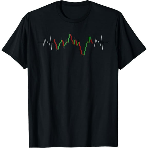 Cool Stock Trading For Men Women Candlestick Stock Market T-Shirt
