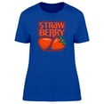 thumbnail image 1 of Cool Strawberries Doodle T-Shirt Women -Image by Shutterstock, Female Large, 1 of 2