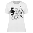 thumbnail image 1 of Cool Street Artist T-Shirt Women -Image by Shutterstock, Female x-Large, 1 of 2
