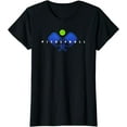 thumbnail image 1 of Cool Stylized Pickleball with Paddles and Ball Pickleball T-Shirt, 1 of 3