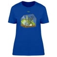 thumbnail image 1 of Cool Succulents Terrarium T-Shirt Women -Image by Shutterstock, Female x-Large, 1 of 2