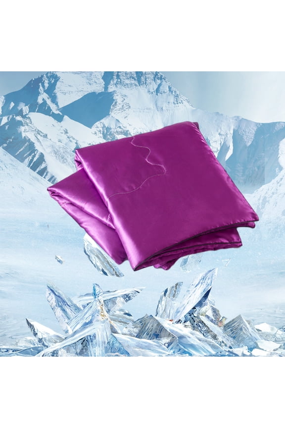 Cool Summer Quilt, Lightweight Conditioning Washed Silk, Breathable Ice Silk, Thin Cooling Comfort, Solid Color Design, Ideal for Adults, Perfect for Dorm Rooms, Luxurious Sleep Experience TOPLIU