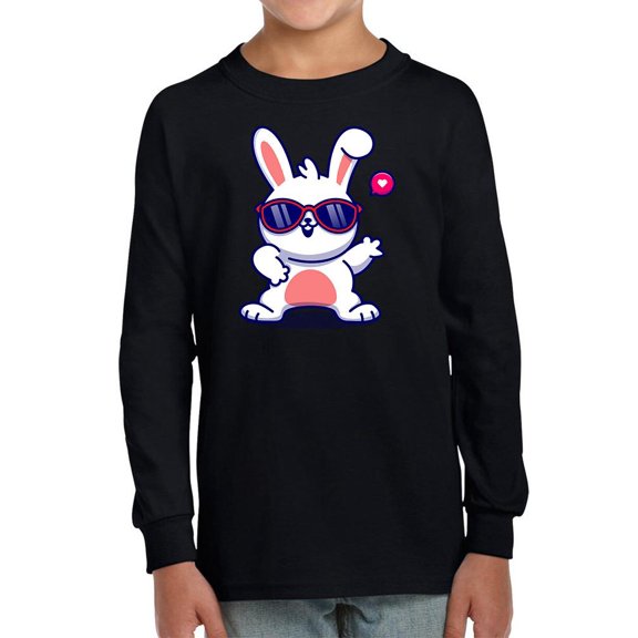 Cool Sunglasses Bunny Long Sleeve Toddler -Image by Shutterstock,  3 Toddler