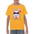 thumbnail image 1 of Cool Sunglasses Bunny T-Shirt Juniors -Image by Shutterstock,  x-Large, 1 of 4