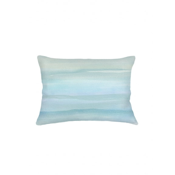 Cool Sunset Linen Pillow 14x20 Down