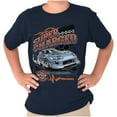 thumbnail image 1 of Cool Super Charged Racecar Speed Crewneck T Shirts Boy Girl Teen Brisco Brands L, 1 of 4