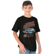 Cool Super Charged Racecar Speed Crewneck T Shirts Boy Girl Teen Brisco Brands M