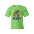 thumbnail image 1 of Cool Surfer Dinosaur T-Shirt Juniors -Image by Shutterstock,  x-Small, 1 of 4