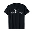thumbnail image 1 of Cool Surfing For Men Women Surfer Surfboard Beach Heartbeat T-Shirt, 1 of 5