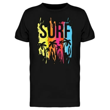 Cool Surfing In California Logo T-Shirt Men -Image by Shutterstock, Male 3X-Large