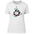 thumbnail image 1 of Cool Sweet Mint Candy Lollipop T-Shirt Women -Image by Shutterstock, Female Small, 1 of 4