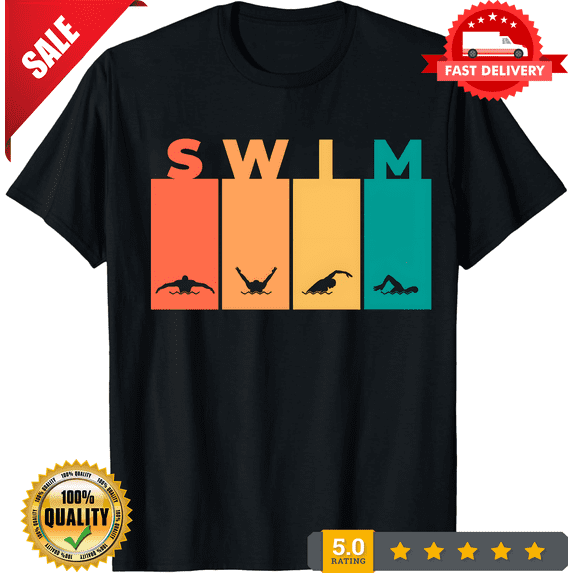 Cool Swimming For Men Women Kids Swimmer Swim Instructor T-Shirt, Funny Swim Fans Teacher Training Athletes Gift Birthday Christmas Shirts, LIMITED EDITION-TH65795