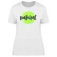 thumbnail image 1 of Cool Swirl Quote: Natural T-Shirt Women -Image by Shutterstock, Female XX-Large, 1 of 2