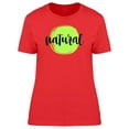 thumbnail image 1 of Cool Swirl Quote: Natural T-Shirt Women -Image by Shutterstock, Female XX-Large, 1 of 2