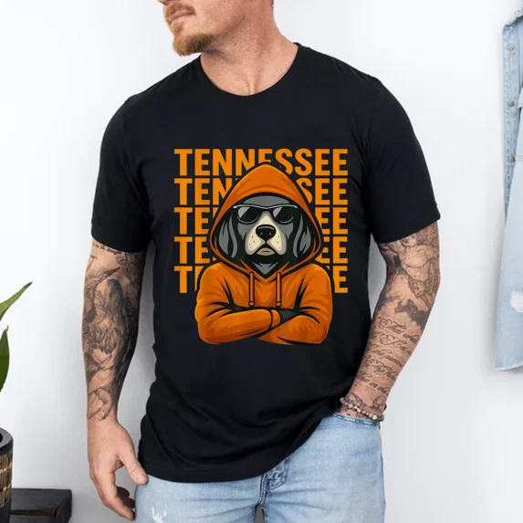 Cool Tennessee Dog Lovers Coonhound Gift for Men Women T-Shirt