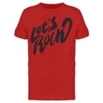 thumbnail image 1 of Cool Text: Lets Rock Tee Men's -Image by Shutterstock, 1 of 2